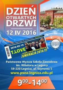 Progam Dnia Otwartych Drzwi w PWSZ im. Witelona w Legnicy Progam Dnia Otwartych Drzwi w PWSZ im. Witelona w Legnicy