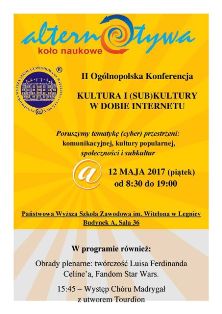 Kultura i (sub)kultury w dobie Internetu Kultura i (sub)kultury w dobie Internetu