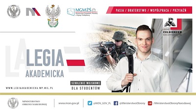 Rusza trzecia edycja Legii Akademickiej w PWSZ im. Witelona w Legnicy Rusza trzecia edycja Legii Akademickiej w PWSZ im. Witelona w Legnicy