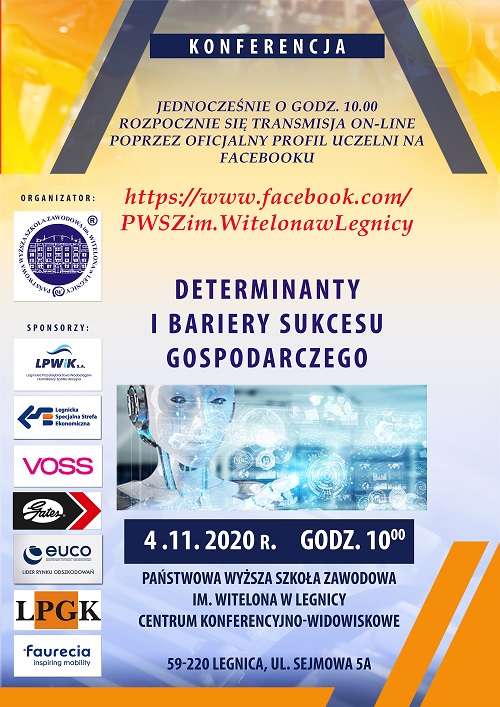 Determinanty i bariery sukcesu gospodarczego w regionie legnickim Determinanty i bariery sukcesu gospodarczego w regionie legnickim