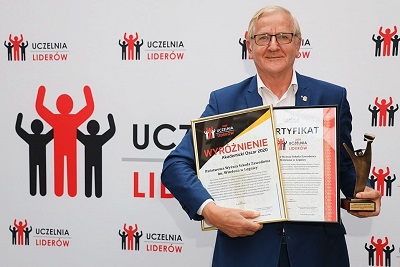 „Akademicki Oscar” i tytuł „Uczelnia Liderów 2020” dla PWSZ im. Witelona w Legnicy „Akademicki Oscar” i tytuł „Uczelnia Liderów 2020” dla PWSZ im. Witelona w Legnicy
