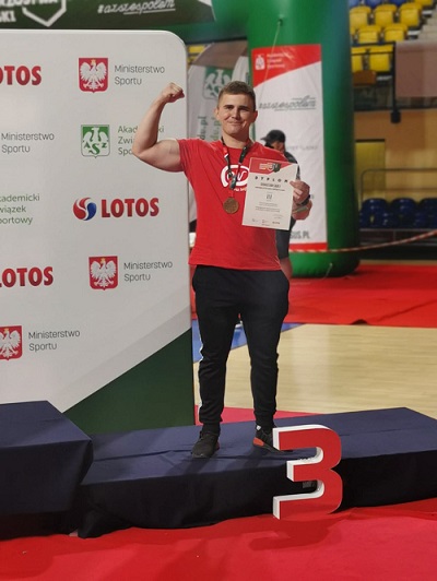 Sebastian Sądej na podium! Sebastian Sądej na podium!