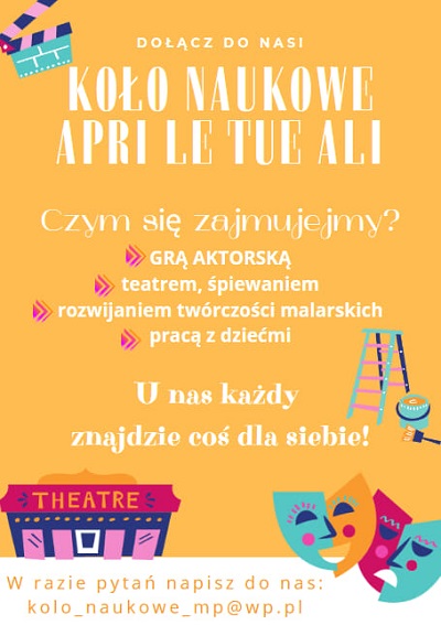 Koło Naukowe Młodych Pedagogów „APRI LE TUE ALI” Koło Naukowe Młodych Pedagogów „APRI LE TUE ALI”