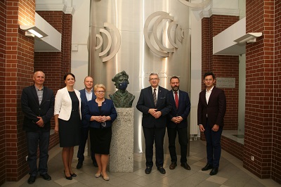 Minister z wizytą na Uczelni Minister z wizytą na Uczelni