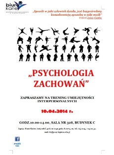 Warsztaty Biura Karier dla studentów PWSZ im. Witelona w Legnicy Warsztaty Biura Karier dla studentów PWSZ im. Witelona w Legnicy