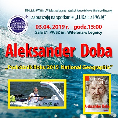 Aleksander Doba w PWSZ im. Witelona w Legnicy Aleksander Doba w PWSZ im. Witelona w Legnicy