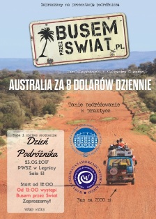 Dzień podróżnika w PWSZ im. Witelona w Legnicy Dzień podróżnika w PWSZ im. Witelona w Legnicy