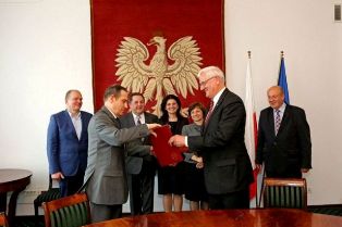 Porozumienie PWSZ im. Witelona w Legnicy z Instytutem Mechanizacji Budownictwa i Górnictwa Skalnego w Warszawie Porozumienie PWSZ im. Witelona w Legnicy z Instytutem Mechanizacji Budownictwa i Górnictwa Skalnego w Warszawie