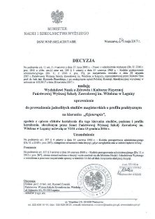 Jest zgoda na jednolite studia magisterskie na Fizjoterapii Jest zgoda na jednolite studia magisterskie na Fizjoterapii