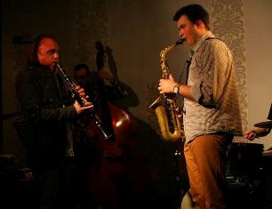 Patrycja Kamola w towarzystwie jazzmanów Patrycja Kamola w towarzystwie jazzmanów
