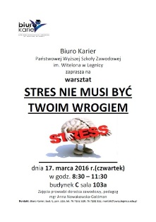 Marcowe warsztaty Biura Karier ! Marcowe warsztaty Biura Karier !