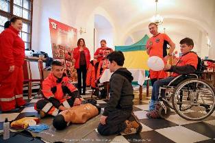 Młodzi Medycy zagrali z WOŚP Młodzi Medycy zagrali z WOŚP