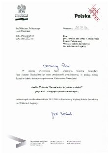 Ministerstwo Gospodarki wspiera studia w PWSZ im. Witelona w Legnicy Ministerstwo Gospodarki wspiera studia w PWSZ im. Witelona w Legnicy