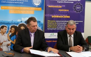Początek współpracy pomiędzy PWSZ im. Witelona w Legnicy a Radą Federacji Stowarzyszeń Naukowo- Technicznych NOT „Zagłębia Miedziowego” w Legnicy Początek współpracy pomiędzy PWSZ im. Witelona w Legnicy a Radą Federacji Stowarzyszeń Naukowo- Technicznych NOT „Zagłębia Miedziowego” w Legnicy