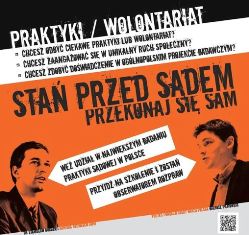 Zostań uczestnikiem programu Obywatelski Monitoring Sądów Zostań uczestnikiem programu Obywatelski Monitoring Sądów