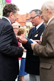 Władze PWSZ im. Witelona w Legnicy wyróżnione przez TPD Władze PWSZ im. Witelona w Legnicy wyróżnione przez TPD