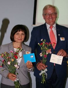 Władze PWSZ im. Witelona w Legnicy wyróżnione przez TPD Władze PWSZ im. Witelona w Legnicy wyróżnione przez TPD