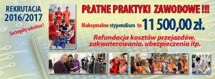 Płatne praktyki dla naszych studentów ! Płatne praktyki dla naszych studentów !