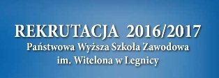 Po maturze czas na studia w PWSZ im. Witelona w Legnicy ! Po maturze czas na studia w PWSZ im. Witelona w Legnicy !