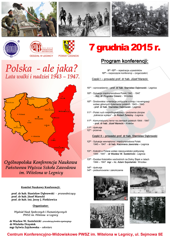 Polska - ale jaka ? Lata walki i nadziei 1943 – 1947 Polska - ale jaka ? Lata walki i nadziei 1943 – 1947
