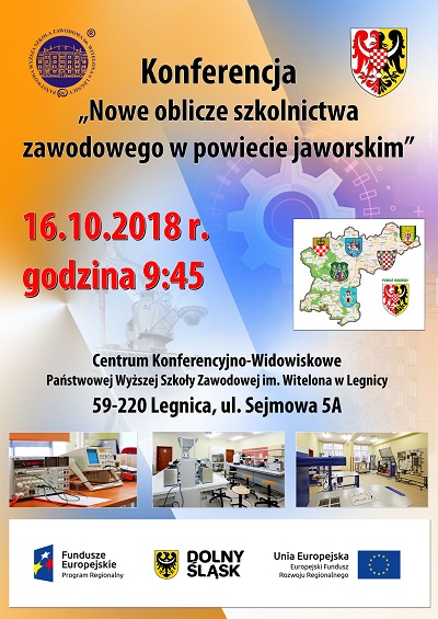 Konferencja w PWSZ im. Witelona w Legnicy pt. „Nowe oblicze szkolnictwa zawodowego w Powiecie Jaworskim” Konferencja w PWSZ im. Witelona w Legnicy pt. „Nowe oblicze szkolnictwa zawodowego w Powiecie Jaworskim”