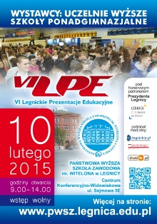 Program VI Legnickich Prezentacji Edukacyjnych Program VI Legnickich Prezentacji Edukacyjnych