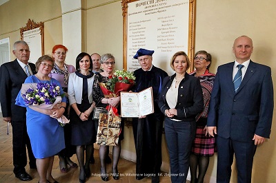 Profesor Ryszard K. Pisarski Doktorem Honoris Causa Państwowego Uniwersytetu Pedagogicznego imienia Iwana Franka w Drohobyczu Profesor Ryszard K. Pisarski Doktorem Honoris Causa Państwowego Uniwersytetu Pedagogicznego imienia Iwana Franka w Drohobyczu