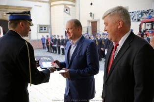 Straż Pożarna wyróżniła Jerzego Stefaniaka Straż Pożarna wyróżniła Jerzego Stefaniaka