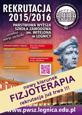 Nowa oferta PWSZ im. Witelona w Legnicy - Studia 40+ Nowa oferta PWSZ im. Witelona w Legnicy - Studia 40+