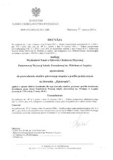 Studiuj Fizjoterapię – nowy kierunek w PWSZ im. Witelona w Legnicy ! Studiuj Fizjoterapię – nowy kierunek w PWSZ im. Witelona w Legnicy !