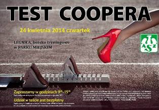 AZS zaprasza na Test Coopera AZS zaprasza na Test Coopera