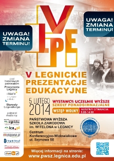 Wybierz się na V Legnickie Prezentacje Edukacyjne ! Wybierz się na V Legnickie Prezentacje Edukacyjne !