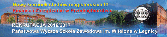 Zapisz się na nowe studia magisterskie – Finanse i zarządzanie w przedsiębiorstwie ! Zapisz się na nowe studia magisterskie – Finanse i zarządzanie w przedsiębiorstwie !